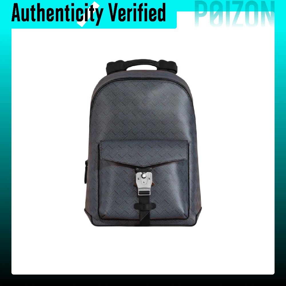 Genuine Leather Backpack - Sac à dos MONTBLANC en cuir