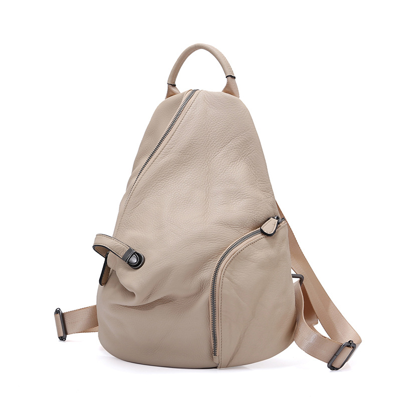 Zency-Sac à dos antivol en cui - Genuine Leather Backpack avis et prix