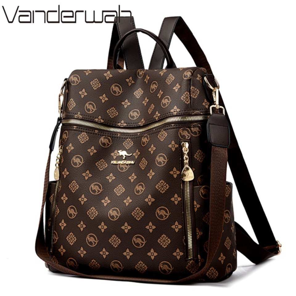 Véritable marque femmes en cui - Genuine Leather Backpack avis et prix