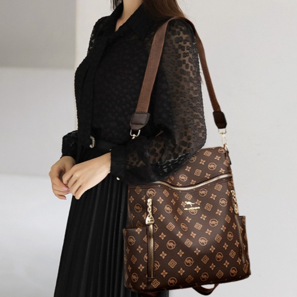 Véritable marque femmes en cui - Genuine Leather Backpack avis et prix