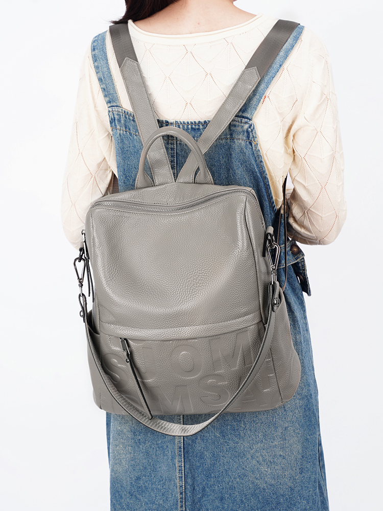 Sac à dos Zency Premium en cui - Genuine Leather Backpack avis et prix