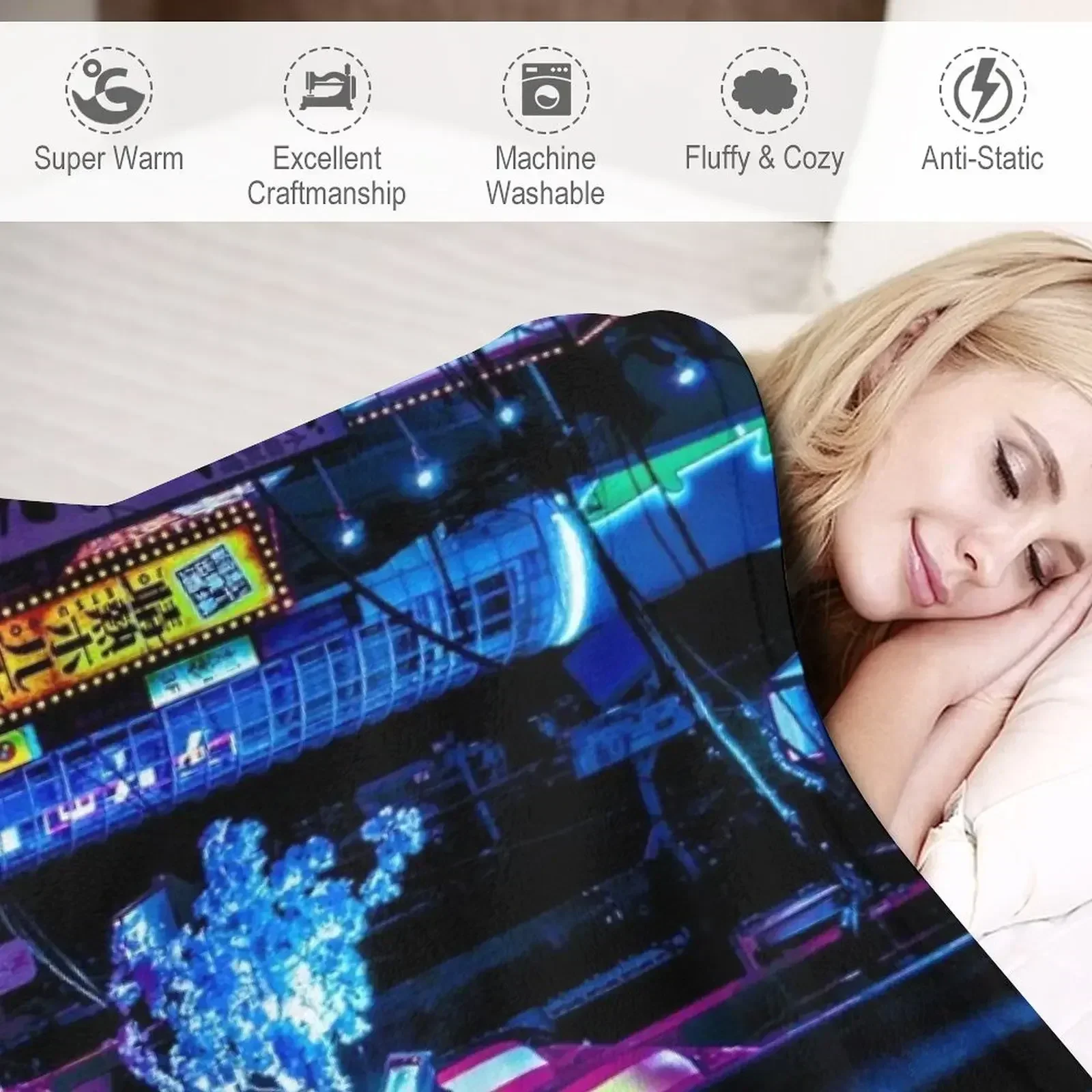 Couverture de lit Blue Tokyo A - Luxury Bags In Tokyo avis et prix
