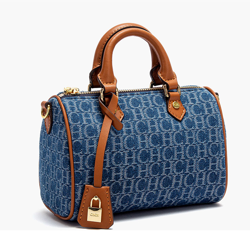 Sac Boston en jean vintage CH  - Luxury Bags Denim avis et prix