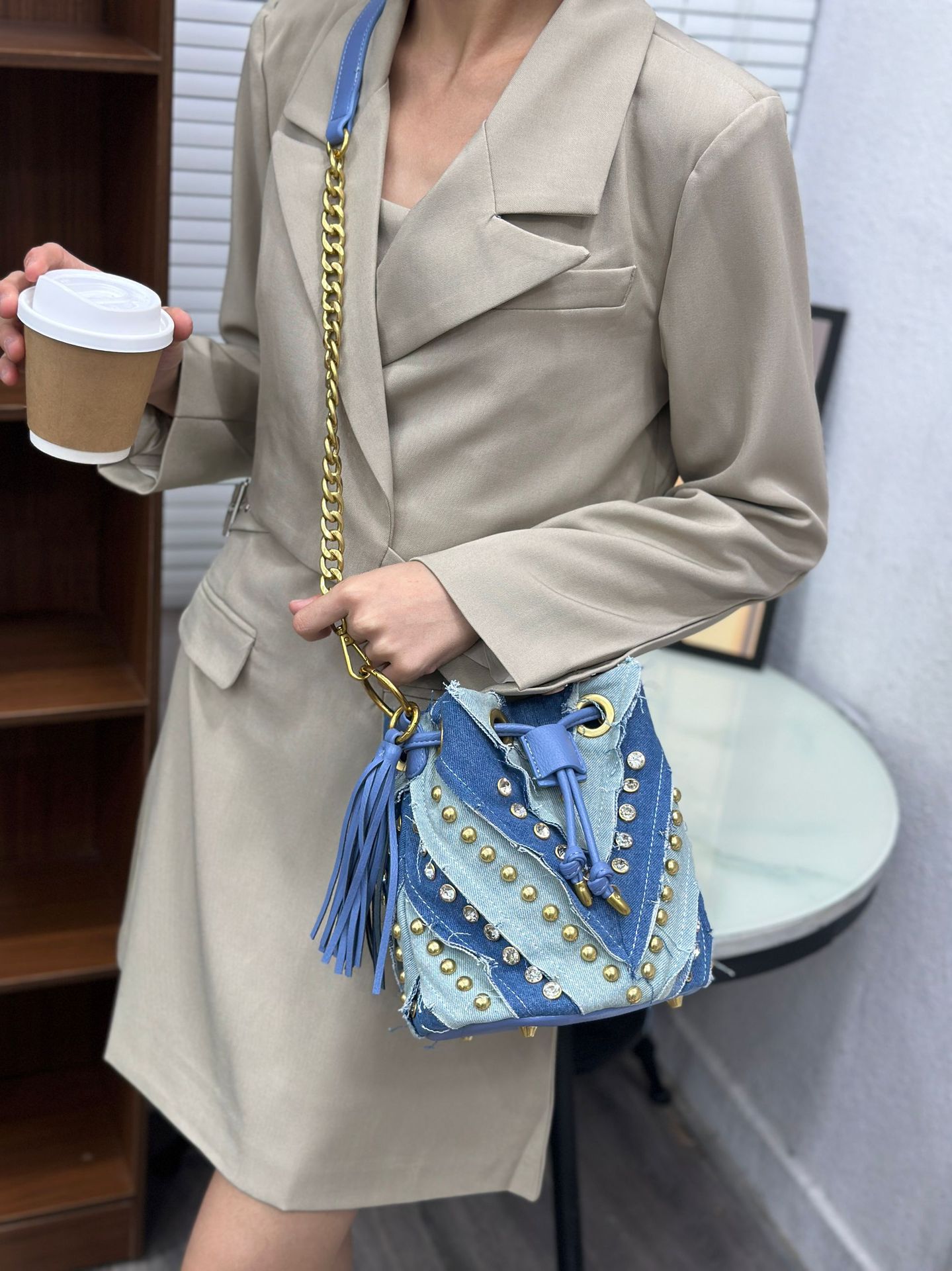 Sac à main de luxe léger et te - Luxury Bags Denim avis et prix