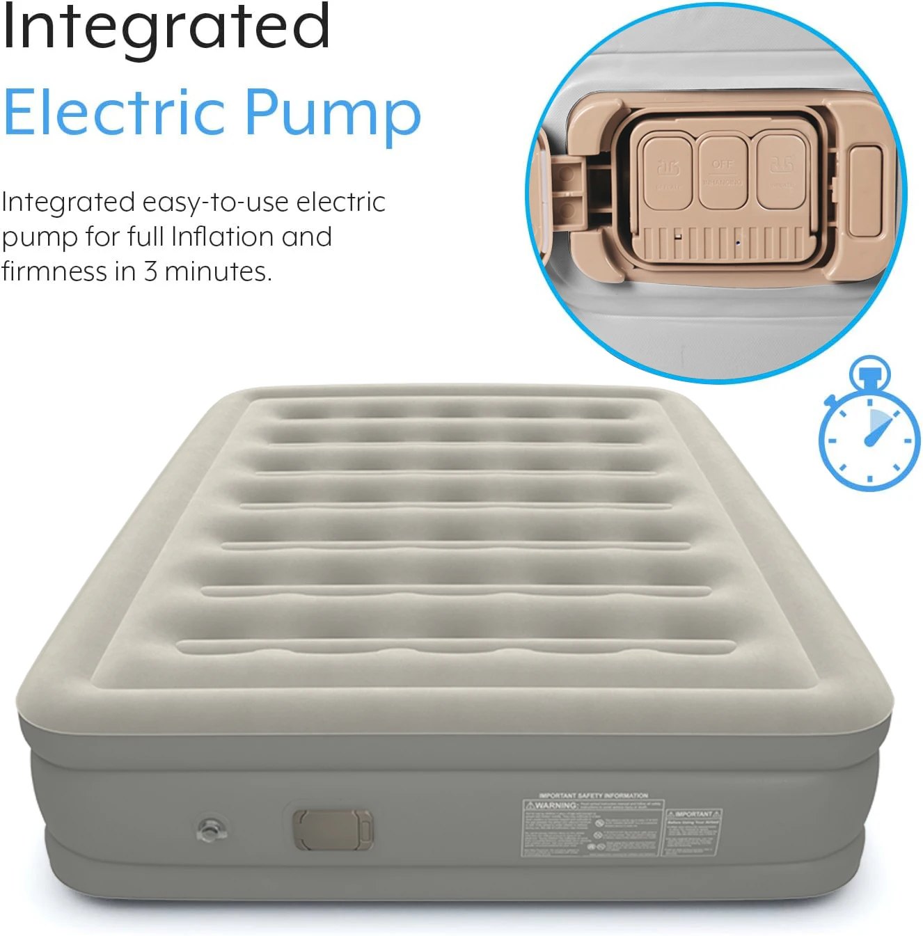 Matelas Gonflable Automatique  - Luxury Bags Direct avis et prix