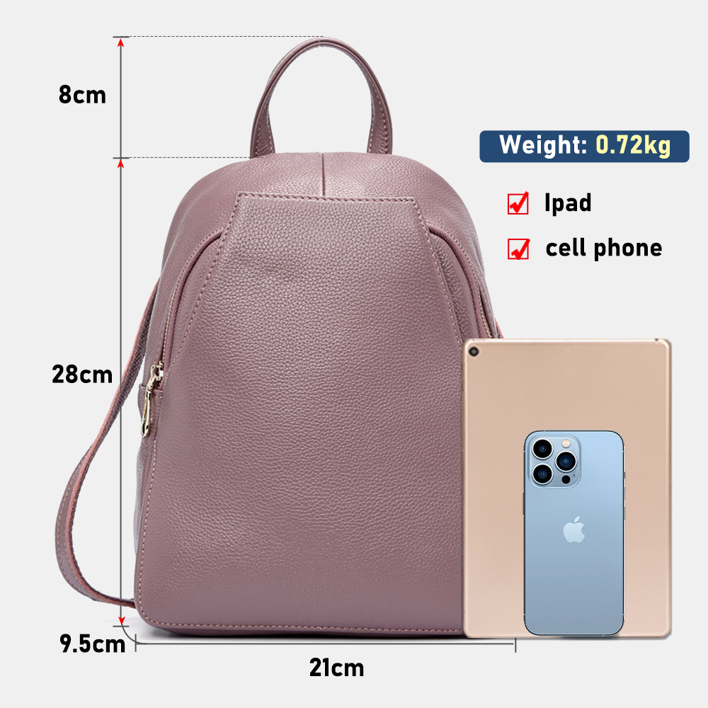 Zency Charm – sac à dos 100% c - Genuine Leather Backpack avis et prix