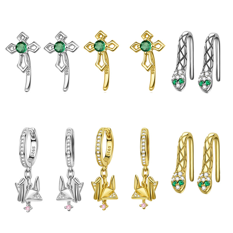 Boucles d'oreilles serpent en  - Luxury Bags Cz avis et prix