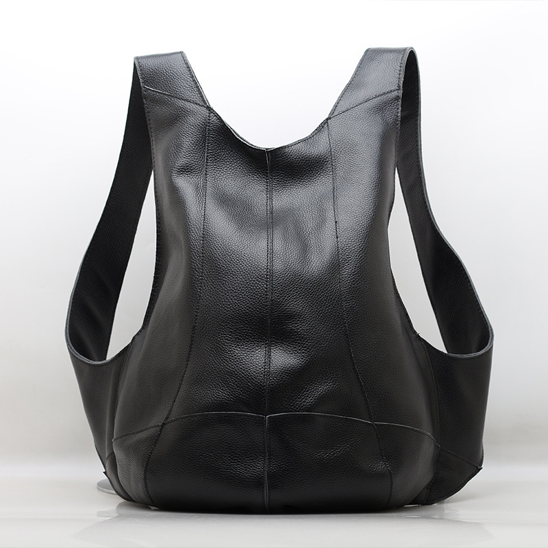 Sac à dos antivol classique po - Genuine Leather Backpack avis et prix