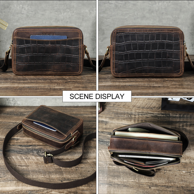 Mode Style britannique couche  - Genuine Leather Backpack avis et prix