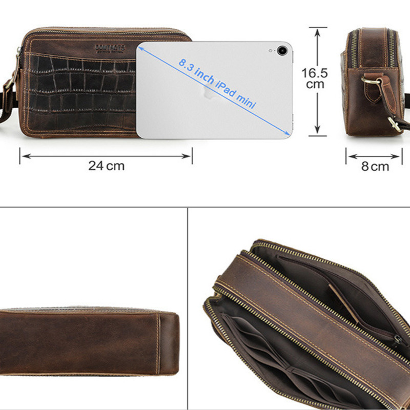 Mode Style britannique couche  - Genuine Leather Backpack avis et prix