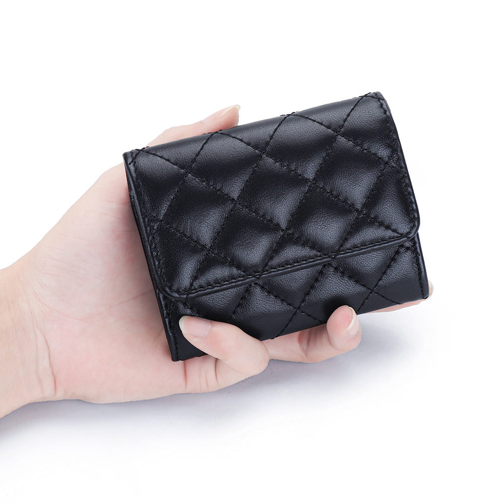 Porte-cartes matelassé en peau - Luxury Bags Brand Names avis et prix