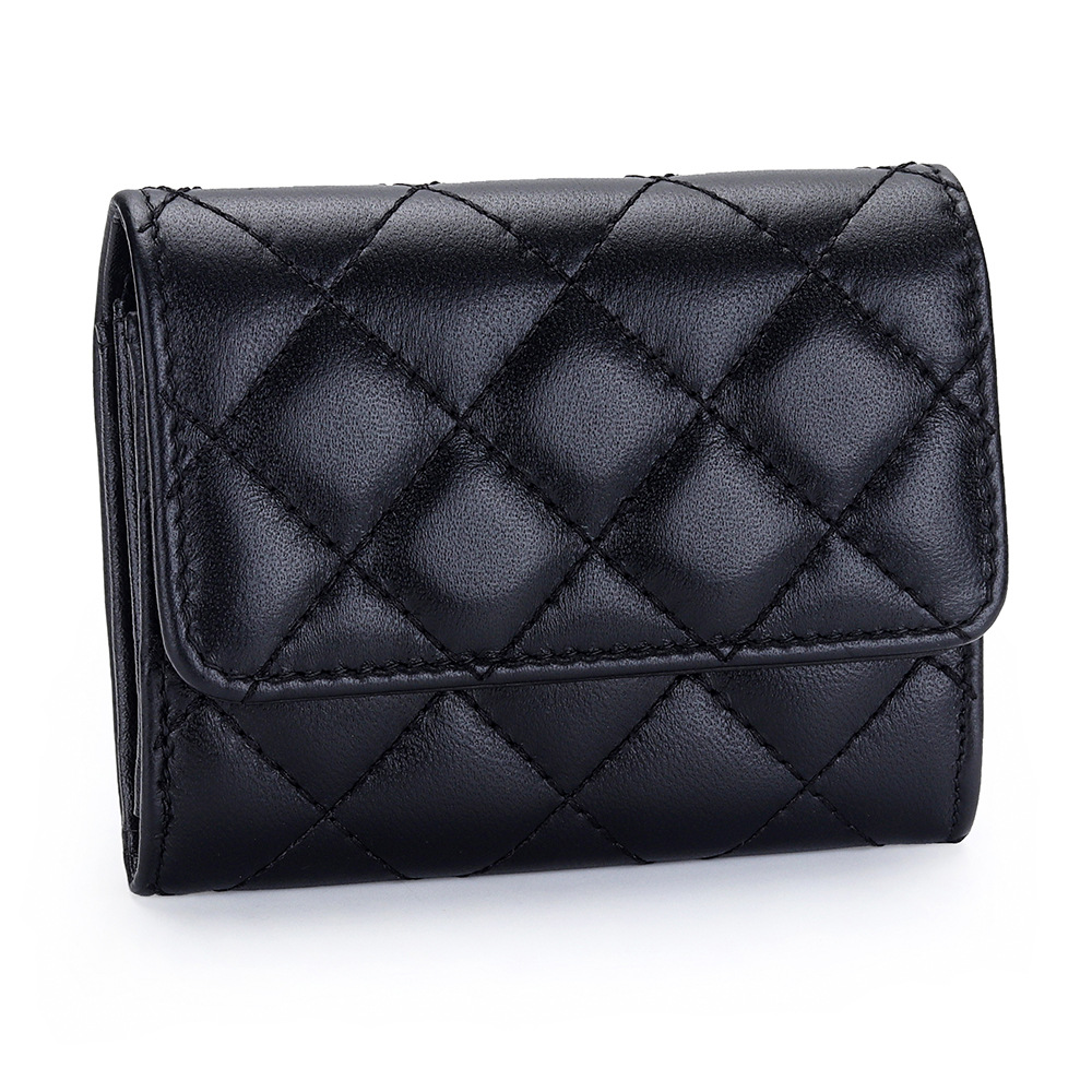 Porte-cartes matelassé en peau - Luxury Bags Brand Names avis et prix