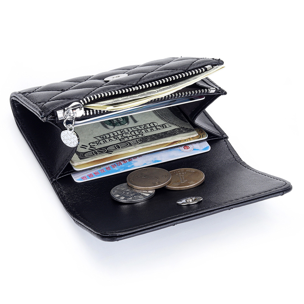 Porte-cartes matelassé en peau - Luxury Bags Brand Names avis et prix